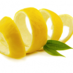 dried lemon peel
