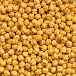 yellow roasted chickpeas