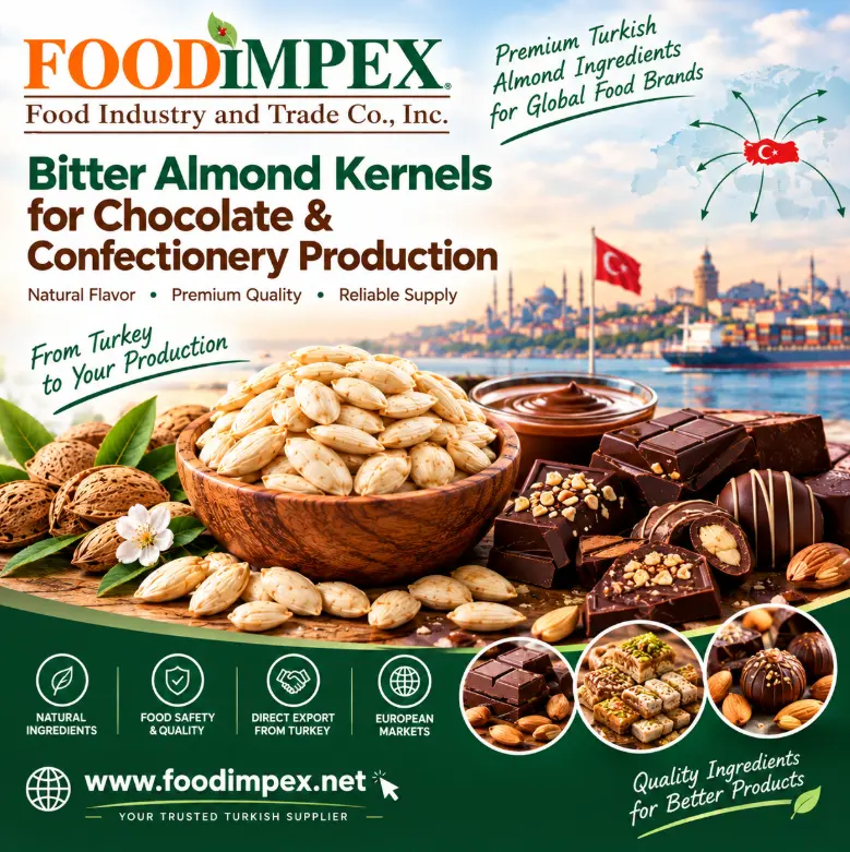 How Bitter Almond Kernels Are Used in Chocolate and Confectionery Production 2 Bitter Almond Kernels